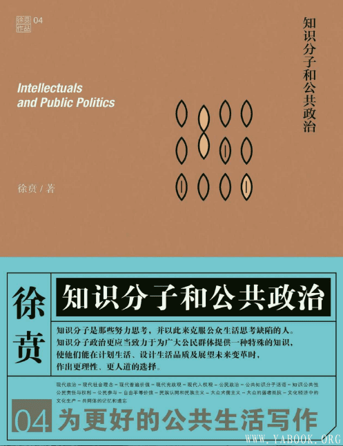 《徐贲文集：知识分子和公共政治》封面图片
