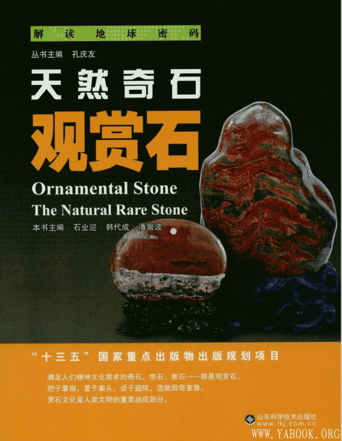 《解读地球密码：天然奇石——观赏石》封面图片