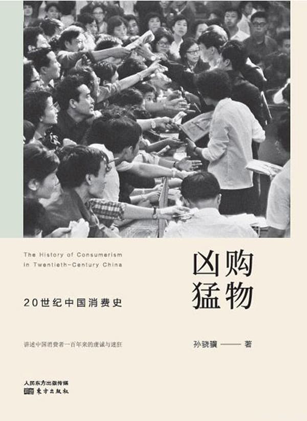 《购物凶猛：20世纪中国消费史》封面图片
