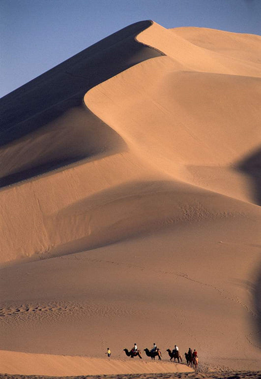 地理：塔克拉玛干沙漠