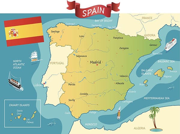 地理：西班牙
