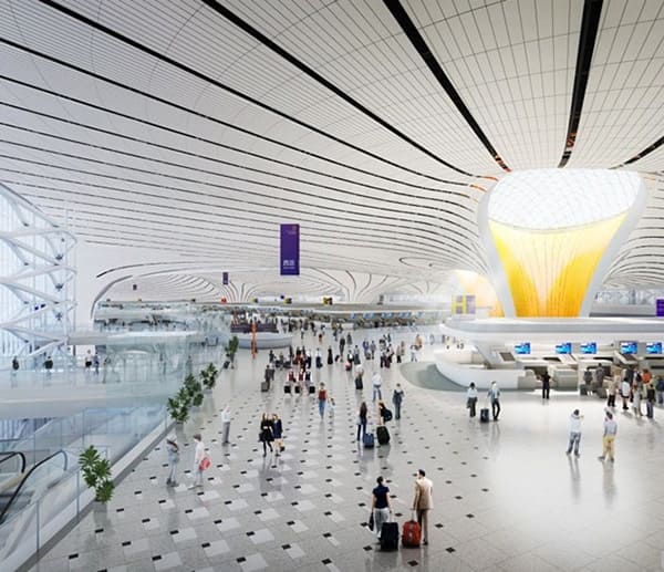 建筑：北京新机场将成全球最大航空枢纽 