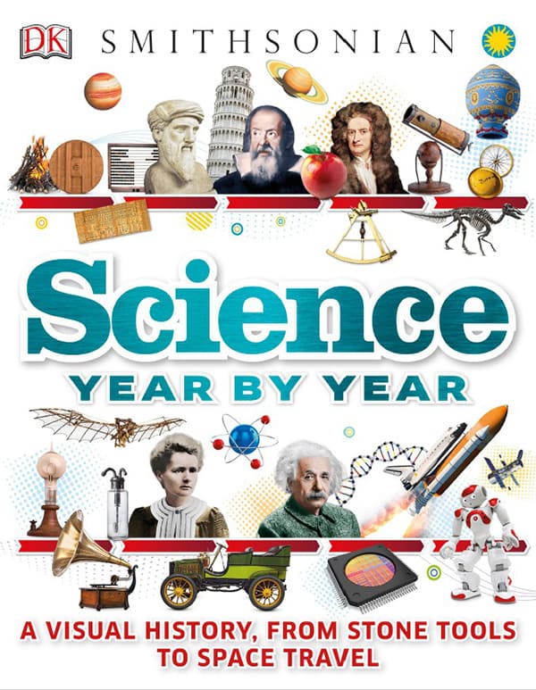 《科学年历：从石器到太空旅行的视觉历史》封面图片