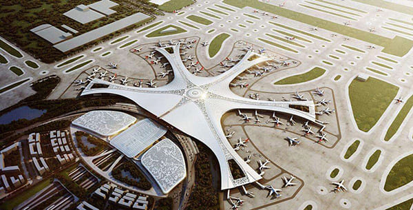 建筑：北京首都国际机场