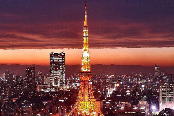 建筑：东京塔