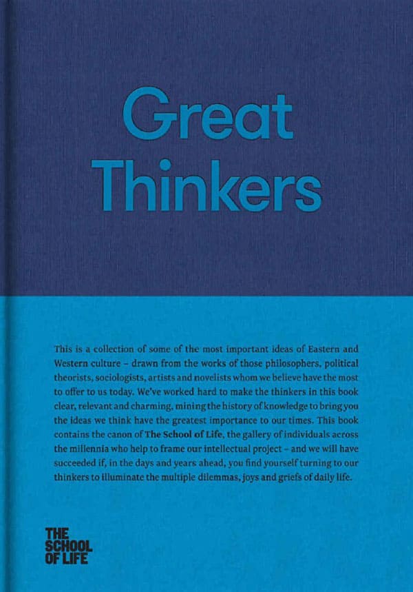 《伟大的思想家：60位伟大思想家的简单工具，可以改善你今天的生活》封面图片