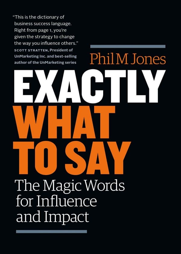 《到底该说些什么：有影响力和冲击力的魔幻词汇,Exactly What to Say》封面图片