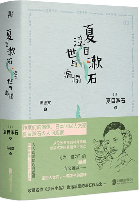 《夏目漱石 浮世与病榻》封面图片