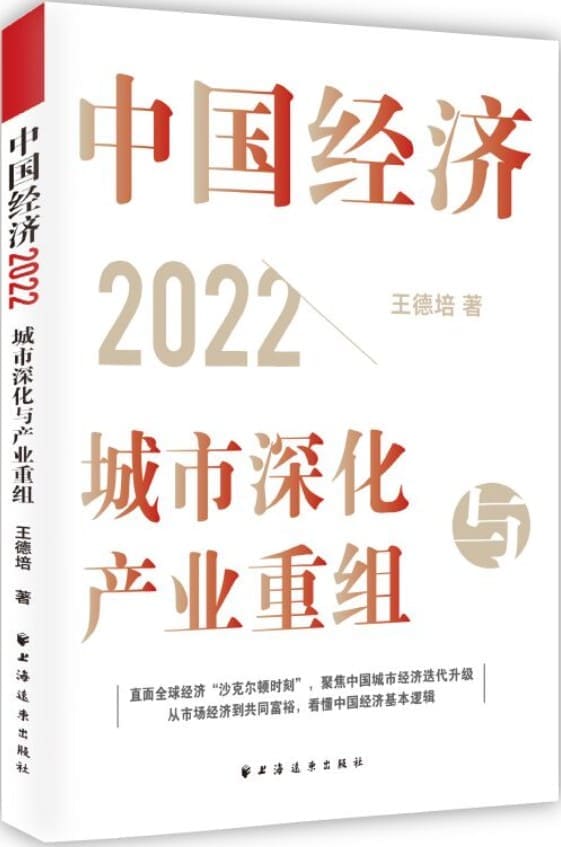 《中国经济2022：城市深化与产业重组》王德培【文字版_PDF电子书_雅书】