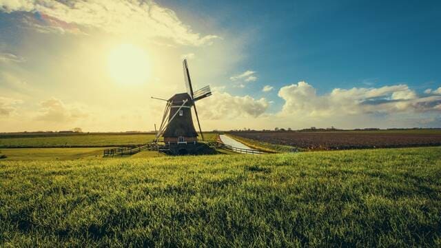 《荷兰有部分国土是围海造田造出来的》封面图片