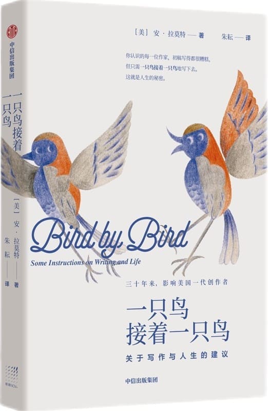 《一只鸟接着一只鸟：关于写作与人生的建议》封面图片