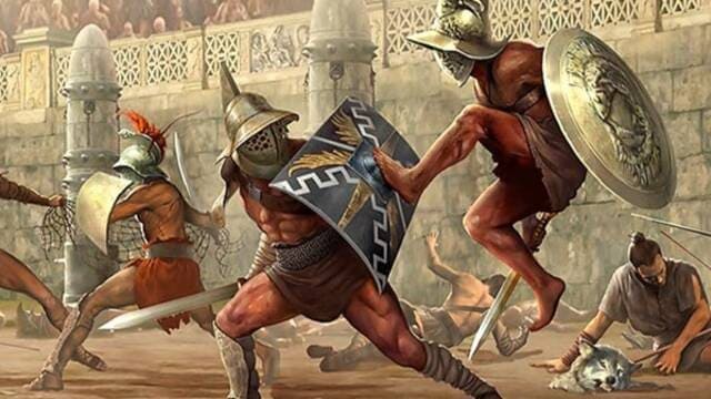 《在罗马，角斗士的汗水是一种珍贵的商品》封面图片