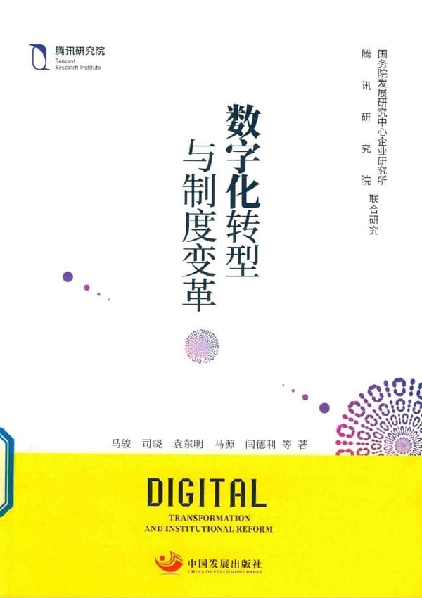 《数字化转型与制度变革》马骏，司晓，袁东明【扫描版_PDF电子书_下载】