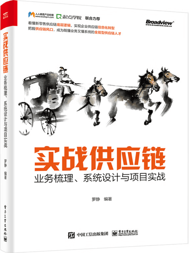 《实战供应链：业务梳理、系统设计与项目实战》封面图片