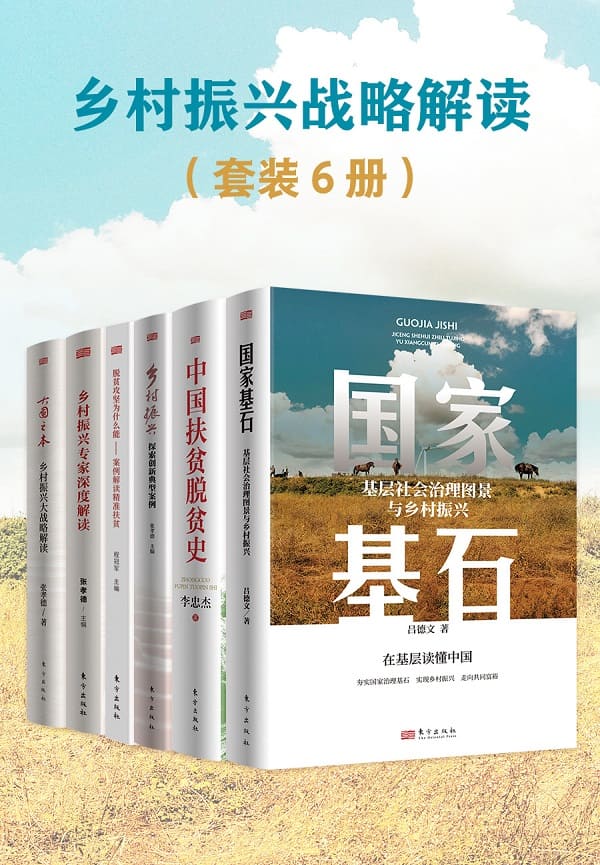 《乡村振兴战略解读（共六册）》封面图片