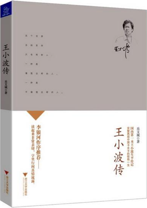 《王小波传》封面图片