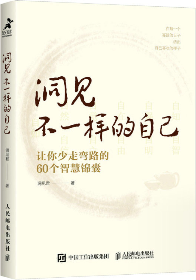 《洞见不一样的自己：让你少走弯路的60个智慧锦囊》封面图片